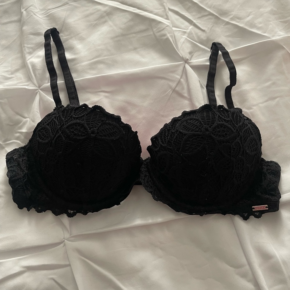 Pink Date Push Up Bra
